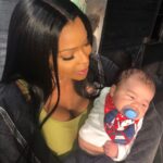 Amiyah Scott Instagram - Baby Judah 💙 aka “Bean” He’s perfect @judedemorest