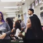 Amiyah Scott Instagram - Just another day at the office @staronfox 😂😂😂 @quincy @ryandestiny @judedemorest
