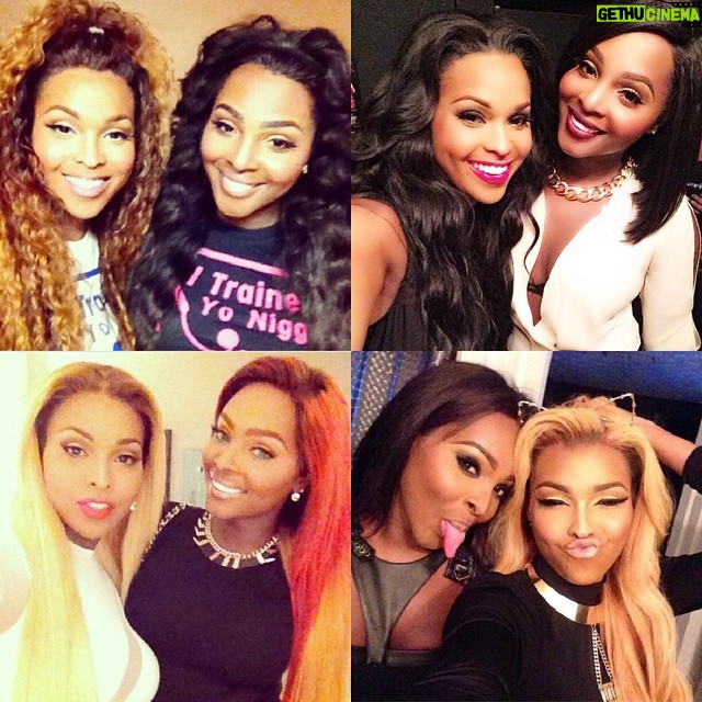 Amiyah Scott Instagram - Salt & Peppa @tiffany_monroe 👯