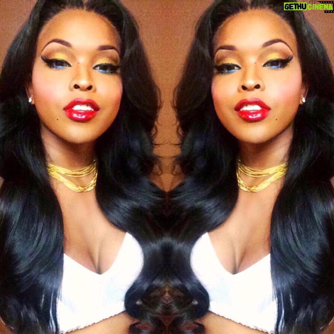 Amiyah Scott Instagram - #tbt #MakeUpByAmiyah 💋