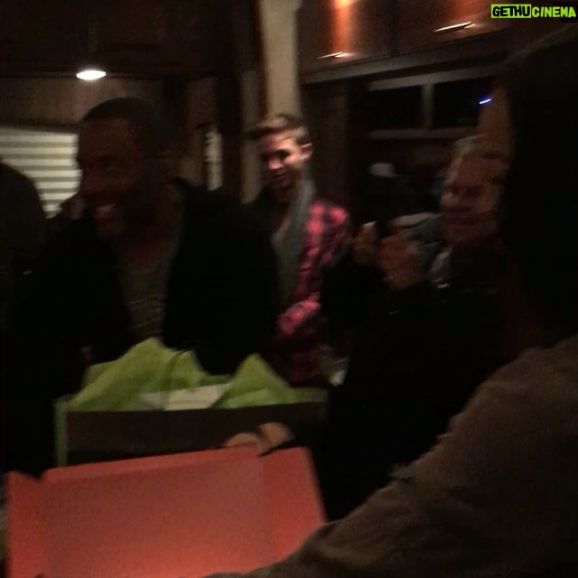 Amiyah Scott Instagram - Made my day π’βΊοΈπ Thank you so much @theoriginalbigdaddy @iamfuriousblack @tom.donaghy @feeshlite & Pam β€οΈ #BirthdaySurprise #SetLife #HollywoodKids #CapricornSeason @ryandestiny π @judedemorest