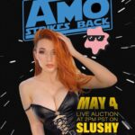 Amouranth Instagram – Who’s ready to party with me @slushydotcom  tomorrow?  Stay tuned for more deets! 😎
