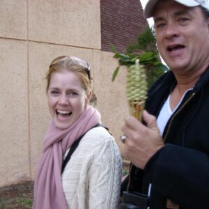 Amy Adams Instagram - Happy Birthday @tomhanks You have always been, and remain a guiding light. I am so grateful that I’ve had the opportunity to experience your generosity!! 
#charliewilsonswarmovie #garygoetzman