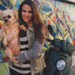 Amy Dumas Instagram - I’m saddened to make this post but…. my faithful @genuinescooters Hoolie of 10 years was stolen today. If you’re in SF keep a lookout for a matte green Genuine Hooligan. It has been registered as stolen. If you’re in the Bay Area please share. Maybe I can find her before she’s chopped and stripped 🥹 These pics are from happier days over the years. I haven’t known a life without my scoot in 15 years. I’ve put so many miles on these 2 wheels- she was a little beat up- but I wouldn’t have traded her for anything. 🥹🥹 #scooter #scooterlife #twowheels