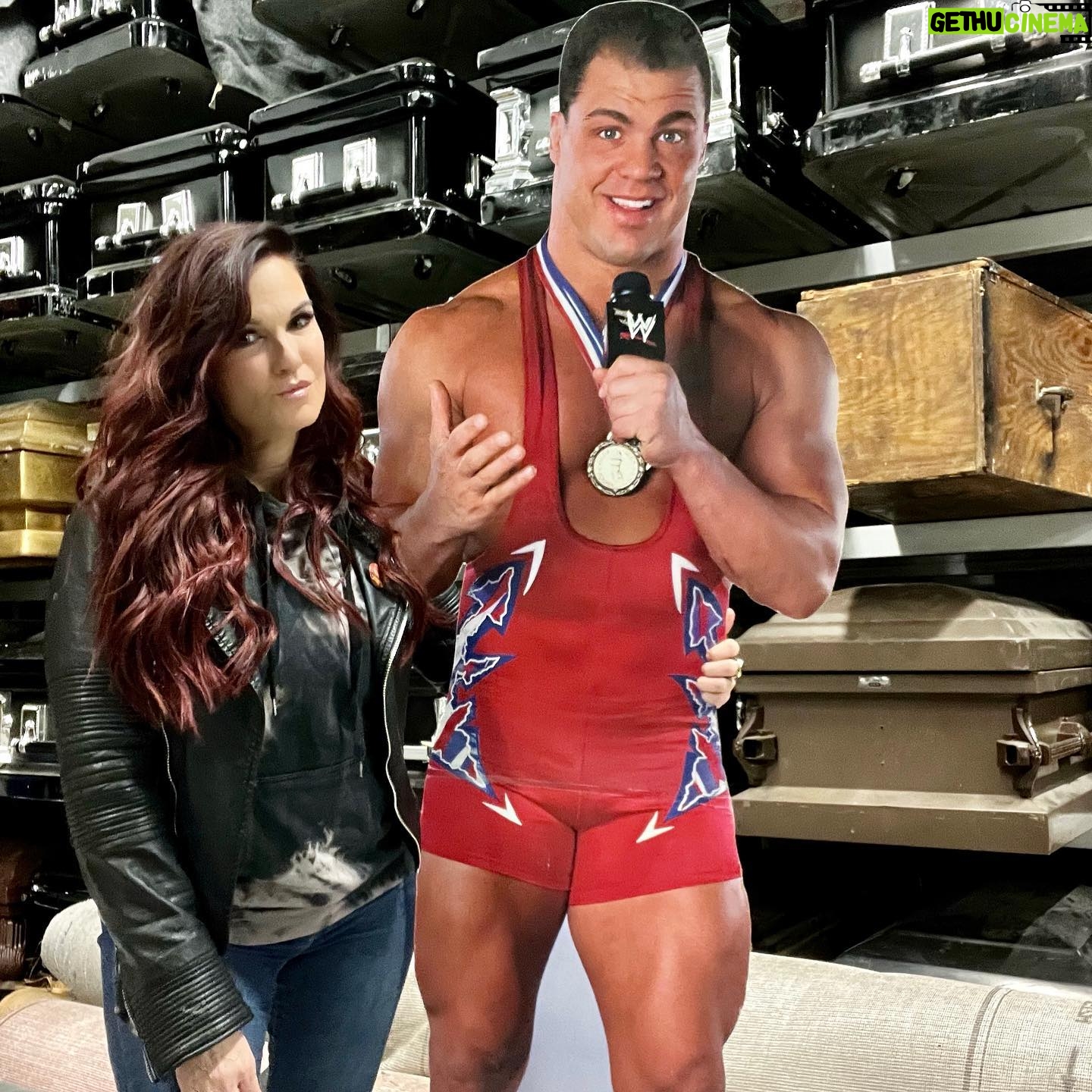 Amy Dumas - 15.7K Likes - Who’s ready for tonight’s episode of Most Wanted Treasures!? Ya never know who or what you’ll run into at the office…… no, I don’t work in a mortuary, just an old co-worker with an affinity for coffins type thing.
@therealkurtangle
@wweonae
@wwe
Tonight at 9EST on A&E