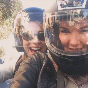 Amy Dumas Instagram - I’m saddened to make this post but…. 

my faithful @genuinescooters Hoolie of 10 years was stolen today. If you’re in SF keep a lookout for a matte green Genuine Hooligan. It has been registered as stolen. If you’re in the Bay Area please share. Maybe I can find her before she’s chopped and stripped 🥹

These pics are from happier days over the years. I haven’t known a life without my scoot in 15 years. I’ve put so many miles on these 2 wheels- she was a little beat up- but I wouldn’t have traded her for anything. 🥹🥹
#scooter 
#scooterlife 
#twowheels