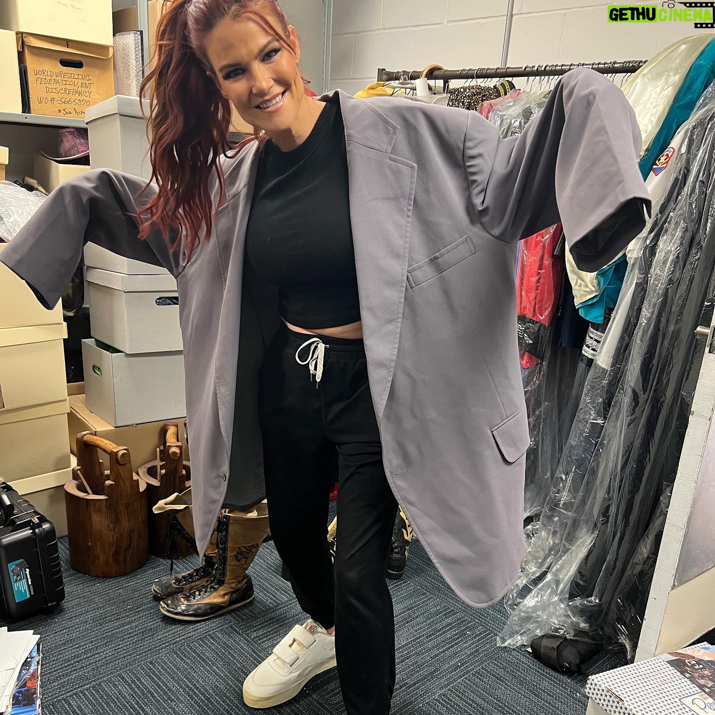 Amy Dumas - 22.7K Likes - Just hanging out at the office in Andre the Giant’s biz cas. New episode of Treasures drops tomorrow with my boys @bookertfivex and @realmickfoley 9pm EST on AndE @wweonae
@wwe
#wweonae
#mostwantedtreasures