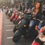 Amy Dumas Instagram - I’m saddened to make this post but…. my faithful @genuinescooters Hoolie of 10 years was stolen today. If you’re in SF keep a lookout for a matte green Genuine Hooligan. It has been registered as stolen. If you’re in the Bay Area please share. Maybe I can find her before she’s chopped and stripped 🥹 These pics are from happier days over the years. I haven’t known a life without my scoot in 15 years. I’ve put so many miles on these 2 wheels- she was a little beat up- but I wouldn’t have traded her for anything. 🥹🥹 #scooter #scooterlife #twowheels