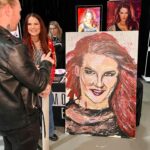 Amy Dumas Instagram – PRESENTING LITA WITH HER MACHETE (no paint brush) PAINTING!
See previous post for me painting WWE Hall Of Fame Superstar LITA @machetegirl using A MACHETE! 😱 🎨
#AmyDumas #Lita #WWE #WWELita #art #artist #machete #portrait #prowrestling #fyp #artistsoninstagram #LitaPortrait #LoveFuryPassionEnergy #QueenOfExtreme