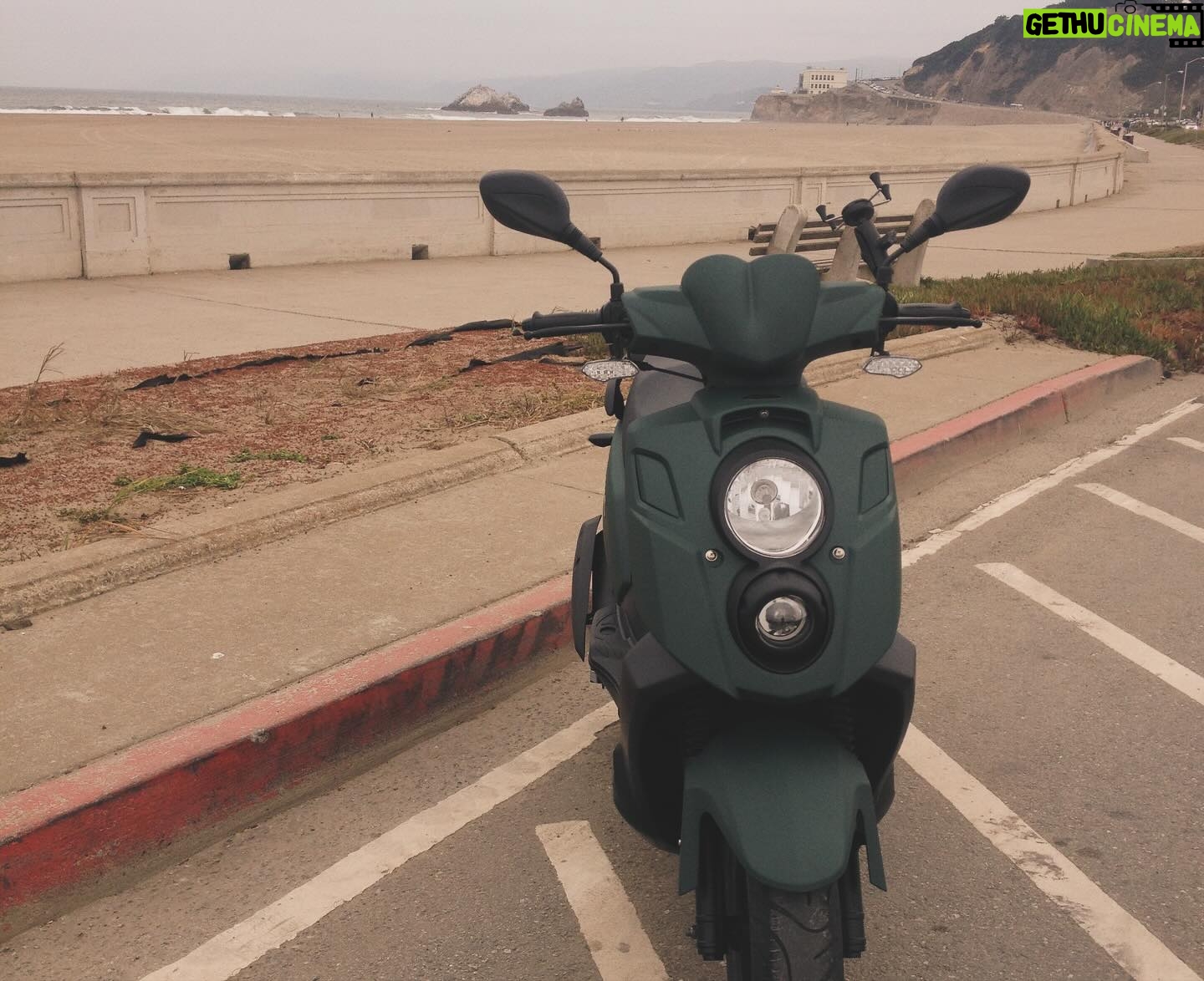 Amy Dumas - 18.5K Likes - I’m saddened to make this post but….
my faithful @genuinescooters Hoolie of 10 years was stolen today. If you’re in SF keep a lookout for a matte green Genuine Hooligan. It has been registered as stolen. If you’re in the Bay Area please share. Maybe I can find her before she’s chopped and stripped 🥹
These pics are from happier days over the years. I haven’t known a life without my scoot in 15 years. I’ve put so many miles on these 2 wheels- she was a little beat up- but I wouldn’t have traded her for anything. 🥹🥹
#scooter
#scooterlife
#twowheels