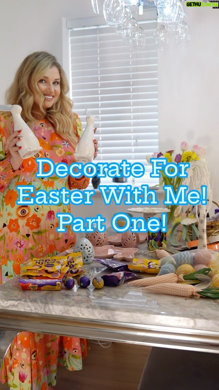 Amy Hart Instagram - Easter is almost here!! Looking forward to a lovely long weekend of family fun (and drag queen Mondays…!) I did a little Easter display, this is part one!! Hope you enjoy! #easter #easterbunny #happyeaster #spring #eastereggs #easterdecor #bunny #love #primark #chocolate #eastersunday #primarkhome #easteregg #bandm #easterbasket #bmstores #food #art #eggs #family #jesus #minieggs #cremeegg #tulips #goodfriday #instagood #pascoa #cute #easterweekend #rabbit