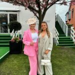 Amy Hart Instagram - Fab day at Aintree with @saskia_marriott 💕💕🐴 We ate in ‘The Art Club’ and the food was just insane, have a reel to put up in the week to show you! As you know I’m feeling more suit than dress at the moment and I loooove this one from @riverisland and got so many compliments all day! I actually had quite a few winners too! We then ended up at ‘the queens’ pub which was sooo much fun! #aintree #ladiesday #imwearingri #riverisland #suit #ladiestailoring #midsizestyle #midsizefashion #horseracing #racedayoutfits #fascinator #midsizetailoring #midsizesuit