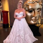 Amy Hart Instagram - Living my Barbie princess dreams 🌷🌸🌺PSA: I don’t need to know if you don’t like it, I loved it and felt amazing 😍 Dress: @theweddingclubofficial Styled by : @jeffmehmet1 Hair: @iamjamesjohnson Make Up: @marcosgmakeup Content Queen: @ultrasophisticate Jewellery: @sifjakobsjewellery Invited by : @pandocruises 🥰 #baftas #barbie #inesdisanto