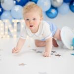Amy Hart Instagram - The landsca-ke files 💕💕 my faves are defo 1, 2 and 9! Have got a big montage to go up on the wall coming can’t wait! Hope you’re all having a good week, I’m still feeling ROUGH but these have brightened my day! Photos by @kate_priest_photography 📸 #familycontent #mumsofinstagram #cakesmash #1stbirthday #cakesmashbrighton #babyboy