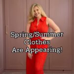 Amy Hart Instagram - Gooooodbye Winter 🥶 So happy that the spring summer offerings are in! This is what I took to Spain this week! All links are on my march highlight! 1) red co-ord, size 14, so comfy! 2) Black Bikini, had this in a 16 last year, this is a 14. A great staple piece! 3) Chainmail dress, size 14, reeaallly impressed with the quality! 4) Cream dress, 14, really flattering and the shell details are cute! #fashion #springfashion #springsummer #riverisland #bikini #midsizestyle #midsizefashion #midsizeblogger #inthestyle #coord #matchingset #beachcoverup #dress #sunmerdress #springdress
