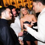 Amy Jackson Instagram – Life is nothing without friends & family, we love you. Thankyou for making our engagement so special ✨

@marco.bahler thankyou for capturing our night 📸❤️‍🔥