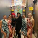 Amy Lee Instagram – Got to sing on a real stage for the first time in a year and a half last night and it felt so good. Thank you @lindseystirling and co for having me and congrats on a beautiful show! Love goes on & on ❤️