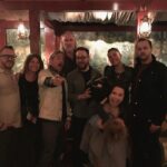 Amy Lee Instagram - Had the best family dinner at one of my favorite Indian restaurants in the world last night! It went on a little little too long for Jack so this was the clearest shot we could get in the end. 😂 Having a blast and ready to rock London tonight!