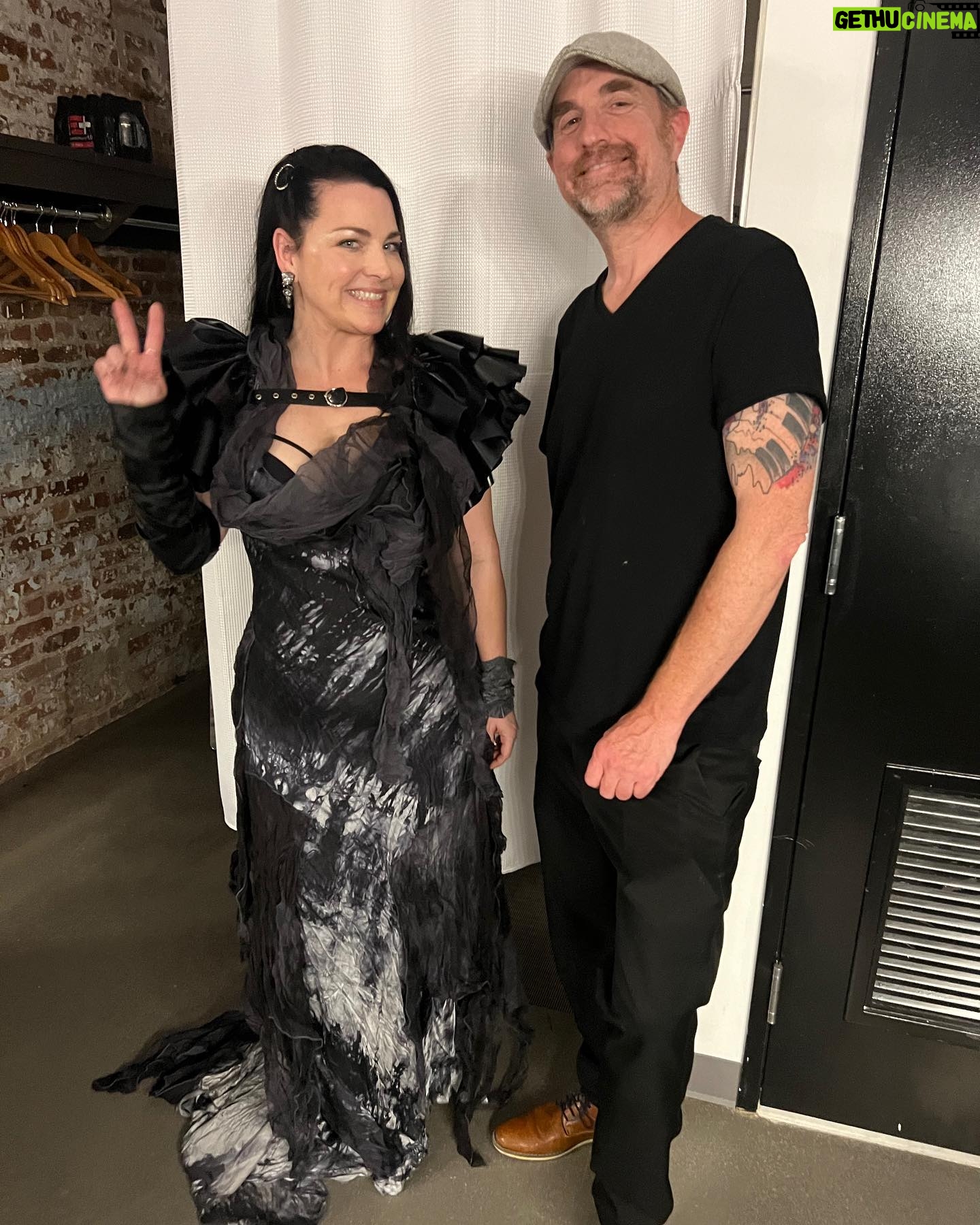 Amy Lee - 142.3K Likes - Had a lovely night with AMC last night for their upfronts event, where I had the honor of playing a special version of Bring Me to Life with my good friend and accomplice Dave Eggar as beautiful clips from Interview with the Vampire and Mayfair Witches rolled and petals fell from the ceiling. And oh yeah there were zombies everywhere! As a long time Anne Rice AND Walking Dead fan this was super cool. Thanks for having me!
My awesome dress was made by @callandresponseclothing
Harness by @vexclothing
Jewels by @onauratoutvu
Styled by the always fabulous @marjanmalakpour