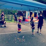 Amy Lee Instagram – Yesterday we celebrated my sweet little bugger’s 4th birthday in the park- I am beyond grateful for the huge blessing of all of our friends who made it so special! Eddie’s Karaoke, Dusty’s famous guacamole, bounce house jumpin, piñata bustin, Dave gave Jack his first CELLO ❤️Beth, Bob and Jackie…. pretty much the best day ever. THANK YOU guys! So much love