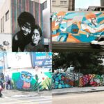 Amy Lee Instagram - SO much beautiful street art in Brazil. We were whizzing by hundreds more but I snapped these out the window at times when times we stopped