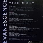 Amy Lee Instagram - #repost @evanescenceofficial ・・・ Yeah right was a song I started 10 years ago with our good friend Will B. Hunt (the other one! Synthesis/DTM etc). After our self titled album went in a different direction and this song was set aside, I made a promise to myself that I wasn’t going to give up on it. I knew it was worth fighting for. Perspectives shifted, lyrics got a new twist, the stars aligned and it finally clicked into place for us as a band on this record. I couldn’t have imagined it like this back then, and I’m so glad we waited for it to become what it is now. I’m so proud! Thank you Will, thank you to my ferocious band for bringing the fire and to Nick Raskulinecz for pushing us to a whole new level.  Happy release day!  Also, happy pre-order day! We finally have our release date I can hardly believe it. March 26! Swipe for The Bitter Truth full track list (yes, it’s official). We can’t wait for you to hear all of these! Love, Amy