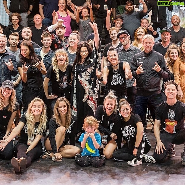 Amy Lee Instagram - Ok, no #hashtags, no bullshit, just saying, LOOK AT ALL THE BADASS CHICKS ON THIS TOUR! #morechickslessdicks ok one hashtag