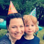 Amy Lee Instagram – Yesterday we celebrated my sweet little bugger’s 4th birthday in the park- I am beyond grateful for the huge blessing of all of our friends who made it so special! Eddie’s Karaoke, Dusty’s famous guacamole, bounce house jumpin, piñata bustin, Dave gave Jack his first CELLO ❤️Beth, Bob and Jackie…. pretty much the best day ever. THANK YOU guys! So much love