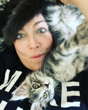 Amy Lee Instagram - Meet our new fur baby, Simon! 😻❤️ We’ve only had him 2 weeks and love him so much already!