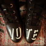 Amy Lee Instagram – Early voting starts in my state tomorrow. Already got my boots on! 🤘 🗳 #vote