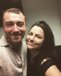 Amy Lee Instagram - Swept away by the gorgeous voice of @samsmithworld at Barclays last night! ❤️