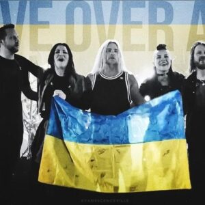 Amy Lee Instagram - I’ve been thinking a lot lately about the time we’ve spent in Ukraine. The sweetness and uniqueness of the people. Eager to share their culture with us, giving me a crown of flowers to put on on my head. Beth and I wandered off and got lost on a day off there once and followed the sound of music till we ended up in a square with kids playing, people dancing and handmade things for sale. We celebrated Tim’s 33rd birthday there over an amazing traditional Ukrainian meal. We made beautiful memories with lovely fans every time we went. Full of emotion. You could sense they had been through a lot already. Now I’m watching missiles tear through this special place with tears in my eyes. I just want you to know my heart is with you, dear friends. You are seen. You are important. You are not alone or forgotten. Stay strong, stay safe. ❤️🇺🇦