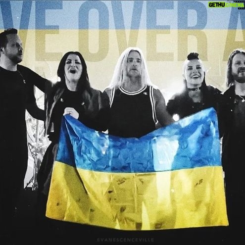 Amy Lee - 103.1K Likes - I’ve been thinking a lot lately about the time we’ve spent in Ukraine. The sweetness and uniqueness of the people. Eager to share their culture with us, giving me a crown of flowers to put on on my head. Beth and I wandered off and got lost on a day off there once and followed the sound of music till we ended up in a square with kids playing, people dancing and handmade things for sale. We celebrated Tim’s 33rd birthday there over an amazing traditional Ukrainian meal. We made beautiful memories with lovely fans every time we went. Full of emotion. You could sense they had been through a lot already. Now I’m watching missiles tear through this special place with tears in my eyes. I just want you to know my heart is with you, dear friends. You are seen. You are important. You are not alone or forgotten. Stay strong, stay safe. ❤️🇺🇦