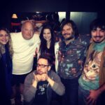 Amy Lee Instagram – Happy birthday, Robby. I miss you every day. As sad as it makes me that you’re gone, I hope you know that remembering you means smiling. You were hilarious- always making us laugh, always focusing on the comedy, always looking “on the bright side of life” to quote your Monty Python fav. We took this photo right after a Tenacious D show in 2013 where we sang (no exaggeration) EVERY WORD (which you can see we are still doing in the second pic) 😆 One of the best nights of our lives! I love you forever.
