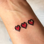 Amy Lee Instagram – Well, I held out for 36 years but today I got my first tattoo. It’s exactly what my brother wanted, but didn’t get the chance to get. I always thought it was cool but it means more to me now. Besides the fact that playing Zelda together was one of our favorite things, he took a piece of my heart with him when he left. I love you forever, Robby!