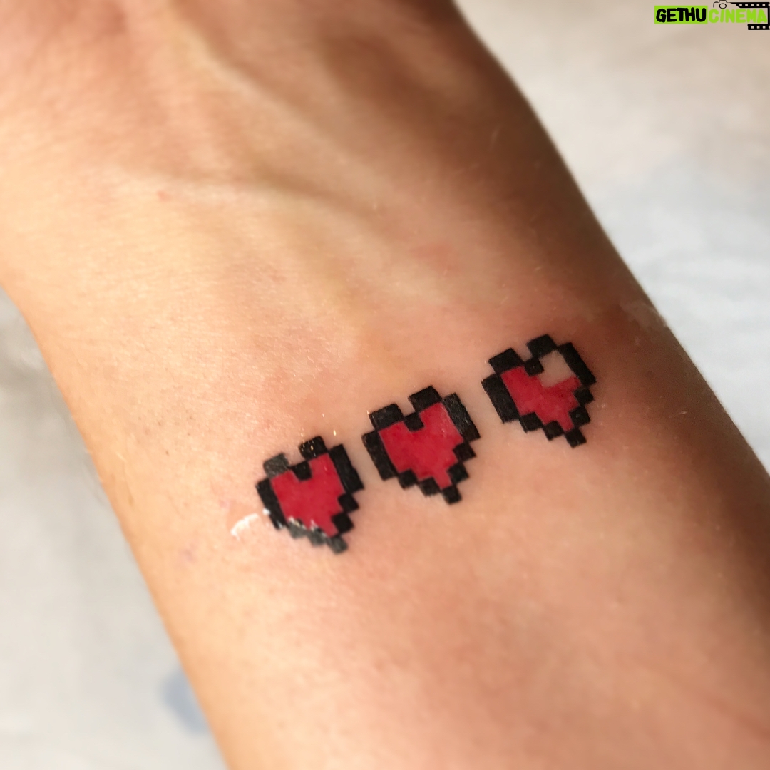 Amy Lee - 130.7K Likes - Well, I held out for 36 years but today I got my first tattoo. It’s exactly what my brother wanted, but didn’t get the chance to get. I always thought it was cool but it means more to me now. Besides the fact that playing Zelda together was one of our favorite things, he took a piece of my heart with him when he left. I love you forever, Robby!