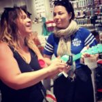 Amy Lee Instagram - Tearing up the toy store in Helsinki. Obviously we nailed it. Just listen to the happy children! @bethwilson21