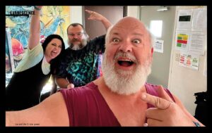 Amy Lee Instagram - The Metal Hammer asked the D, ‘Who would you like for us to feature in your takeover?’ and you want to know what they said? ‘The D loves AMY LEE’ 

There’s a mutual love-in going on, and Amy guested with the band at last year’s Louder Than Life festival in Kentucky. “Tenacious D are one of my favourite bands,” says Amy. “Their cable show [Tenacious D, which aired from 1997 – 2000 on HBO] was this awesome subculture underground thing that only a few of my friends knew about. Somebody had a piece of gear where they could record just the audio onto a cassette, and we’d listen to it in our cars. It’s been so cool to watch them not only survive, but thrive and be hilarious.”

Link in bio for the full interview.