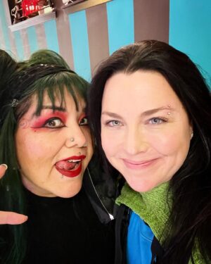 Amy Lee Instagram - I finally figured out how to properly celebrate this 20th Fallen anniversary/Diamond record thing 💎✨