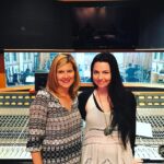 Amy Lee Instagram - As fate would have it, the harpist on the #synthesis sessions is my teacher who taught me how to play- Kirsten Agresta! 😍 So many full circle moments happening here.