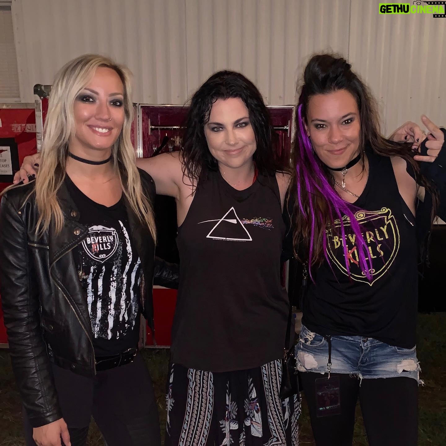 Amy Lee - 102.8K Likes - I had SO MUCH fun last night at the #epicenter festival in NC! Not only did @hurricanenita join us onstage for Disappear, then we all got to hang out and watch @robzombieofficial AND @korn_official . Both were so inspiring. What a night!