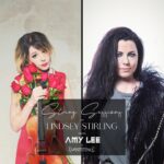 Amy Lee Instagram - It was so good reuniting with @lindseystirling on her #StringSessions series! Cant wait for you to see what we did with #WastedOnYou. Listen to the performance and interview here: https://found.ee/StringSessions_WastedOnYou