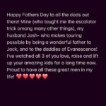 Amy Lee Instagram – Happy Fathers Day! ❤️