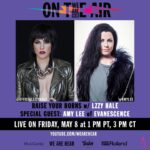 Amy Lee Instagram - Yo! @officiallzzyhale is having me on her YouTube show, Raise Your Horns on Friday! We’ll be talking all things music (and whatever else we want)! Watch us on @wah_music’s ON THE AIR YouTube.com/WeAreHear #RAISEYOURHORNS