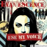 Amy Lee Instagram - #repost @evanescenceofficial ・・・ Our new single “Use My Voice” is coming August 14th. Pre-save it at the link in our bio. We will be doing another zoom premiere so make sure you pre-save to enter. Winners of the zoom premiere will get to listen to the song with the band one day before the rest of the world. 🤘