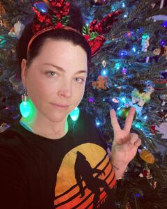Amy Lee Instagram - Thank you for all the birthday love. This year in particular I’ll take any excuse to dress weird and eat cake! Love you all! Stay classy. ☮️ 👽 👾