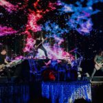 Amy Lee Instagram – Band appreciation post. I am so so grateful to have these 4 rare gems  with me onstage, and off. When my voice is tired (which for part of this tour, it was VERY), they rock out harder and cover me. When I fall up the stairs running to the keyboard (which I did they other day, it was SO cringe) they laugh with me. When things start to go off the rails, we turn and face each other till we lock back in. How do I do it? See above photo.👆You got me and I got you. My BAND! Love you guys!