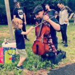 Amy Lee Instagram – Yesterday we celebrated my sweet little bugger’s 4th birthday in the park- I am beyond grateful for the huge blessing of all of our friends who made it so special! Eddie’s Karaoke, Dusty’s famous guacamole, bounce house jumpin, piñata bustin, Dave gave Jack his first CELLO ❤️Beth, Bob and Jackie…. pretty much the best day ever. THANK YOU guys! So much love
