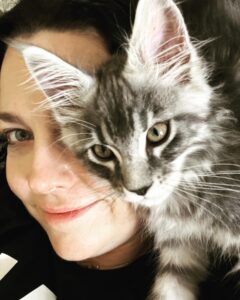 Amy Lee Instagram - Meet our new fur baby, Simon! 😻❤️ We’ve only had him 2 weeks and love him so much already!
