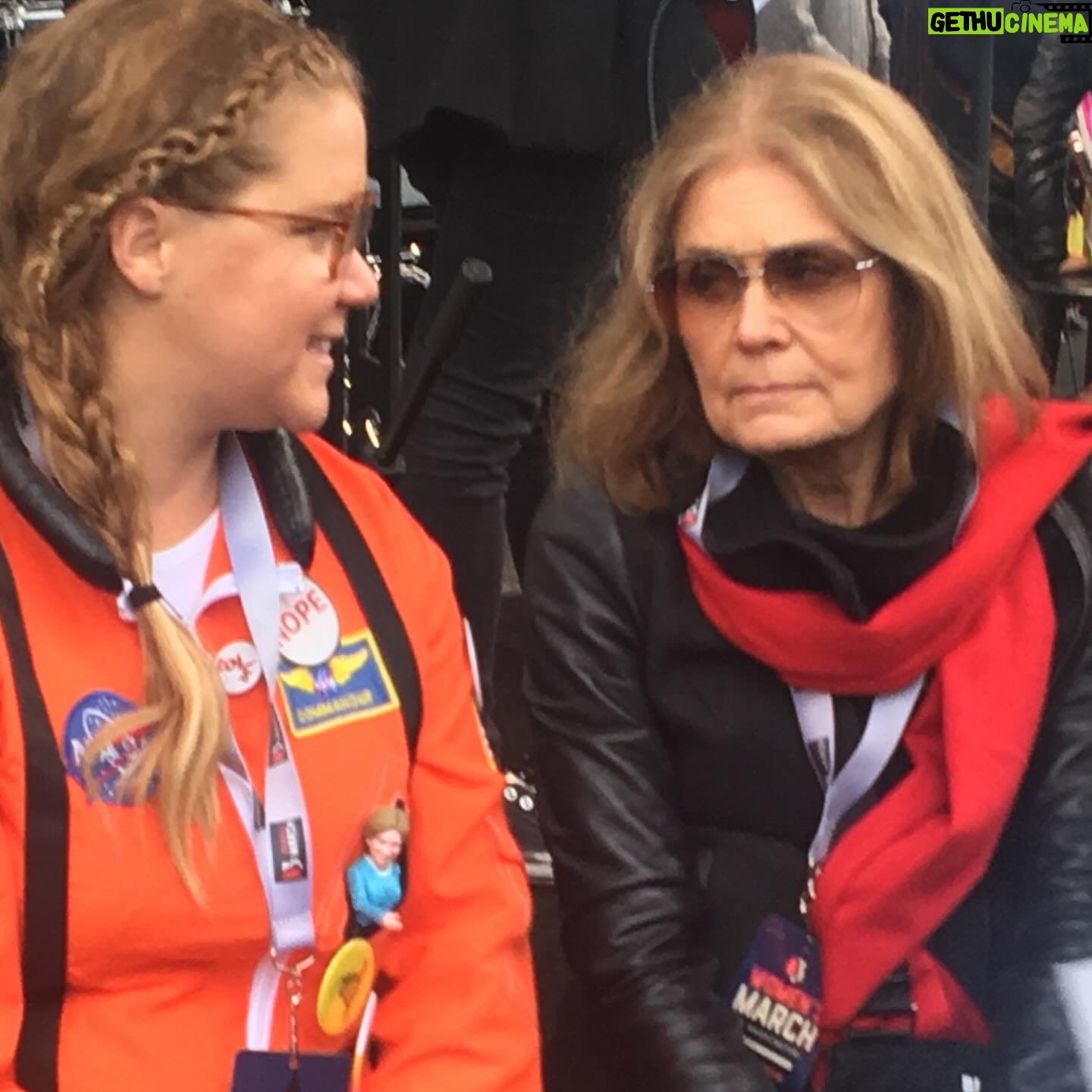 Amy Schumer Instagram - “We became the men we wanted to marry” “we are linked not ranked” “Don’t think about making women fit the world—think about making the world fit women.” Happy 90th @gloriasteinem how do we begin to thank you? Feminist.com
